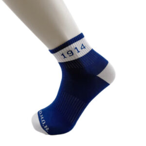 Blue Ankle Socks