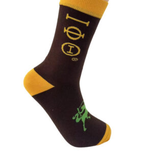 Iota Phi Theta Brown Dress Sock