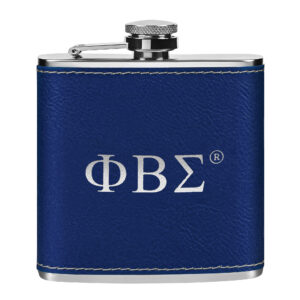 Phi Beta Sigma Whiskey Flask